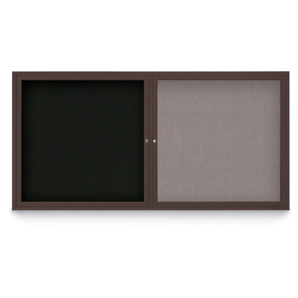 Corkboard, Cobalt Accent/Black, 96"x48"